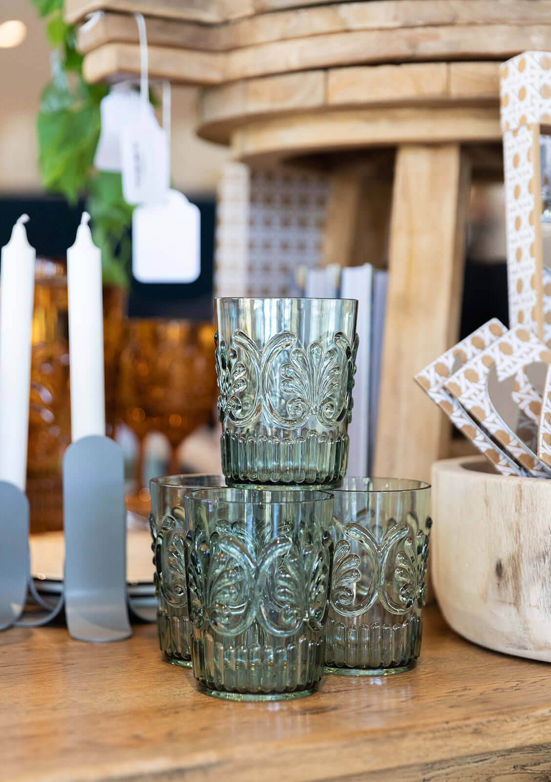 Flemington Acrylic Tumbler - Green