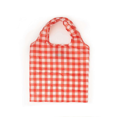 Pocket Shopper - Red Checkerboard