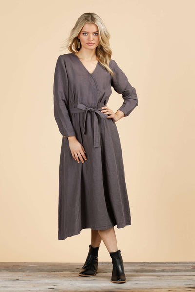 Arizona Long Sleeve Dress - Sable