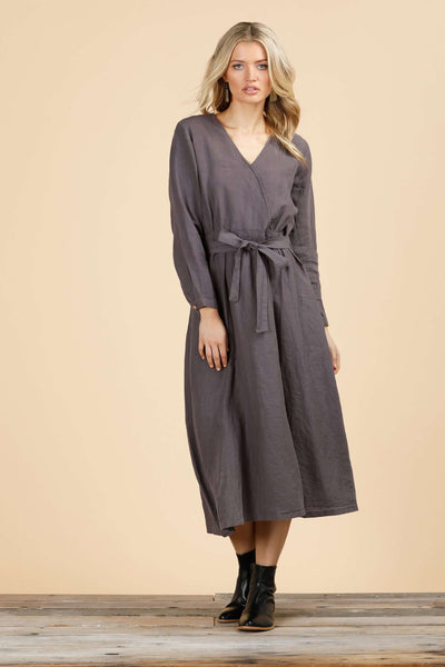 Arizona Long Sleeve Dress - Sable
