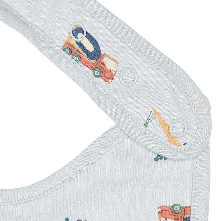 Baby Bib - Little Diggers Twin Pack