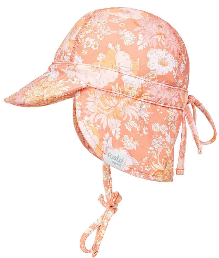 Swim Flap Cap - Tea Rose