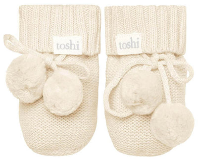 Organic Booties Marley - Feather
