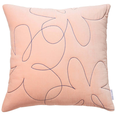 Ursula Velvet Sham - Peach