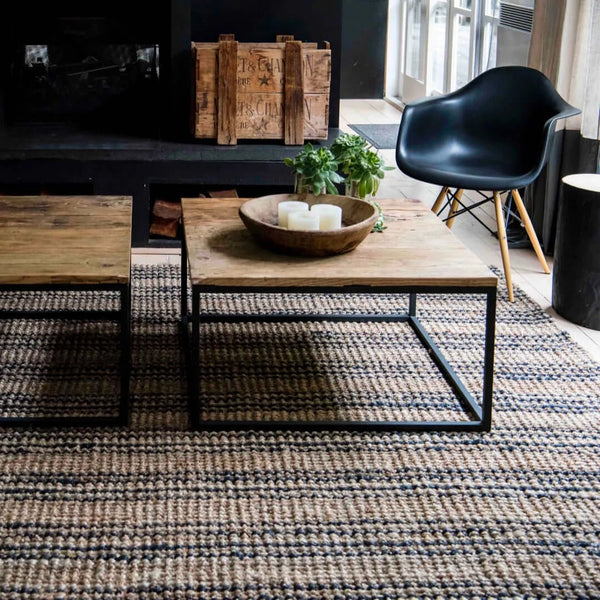 Smith Stripe Jute Mat