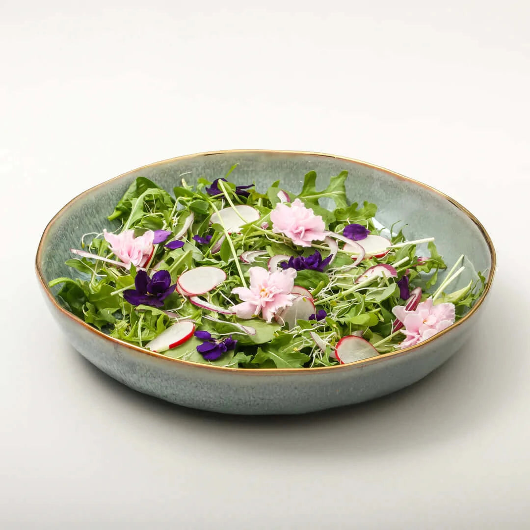 Ariel Salad Bowl - Cream
