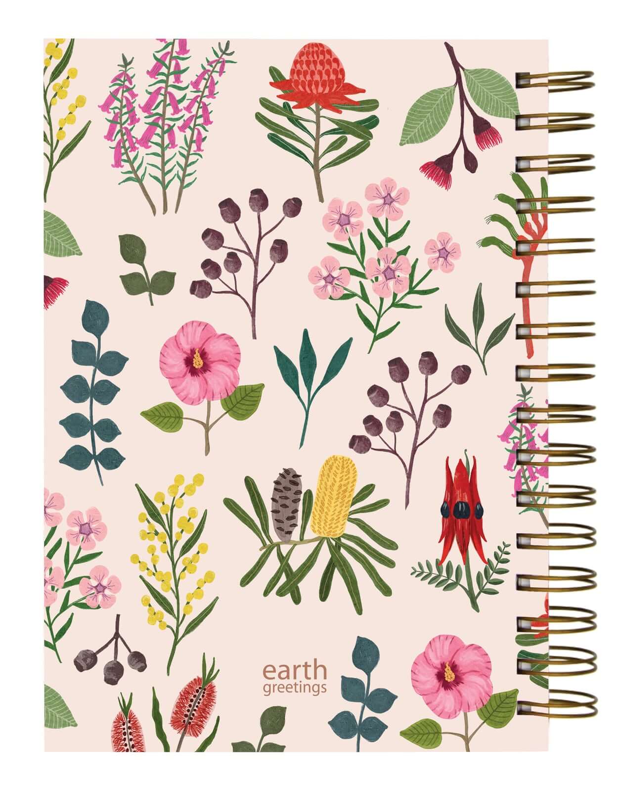 Australian Wildflowers - A5 Journal
