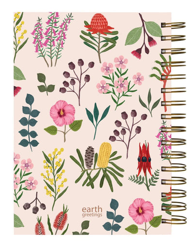 Australian Wildflowers - A5 Journal