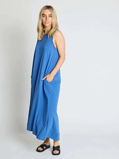 Capri Dress - Cobalt