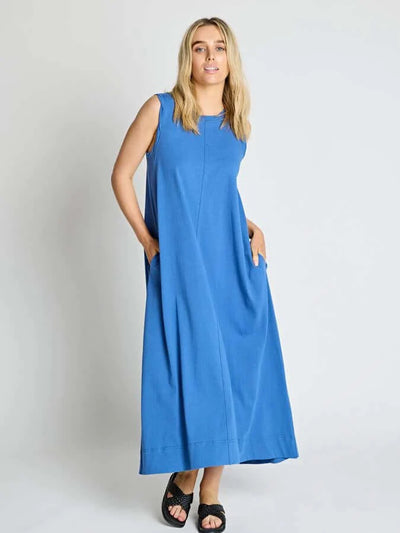 Capri Dress - Cobalt