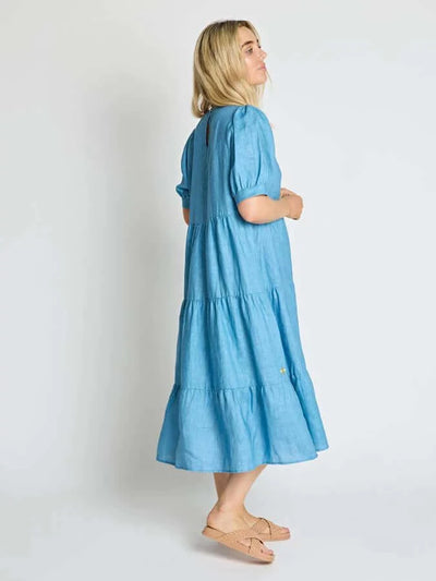 Corsica Dress - Lagoon Blue