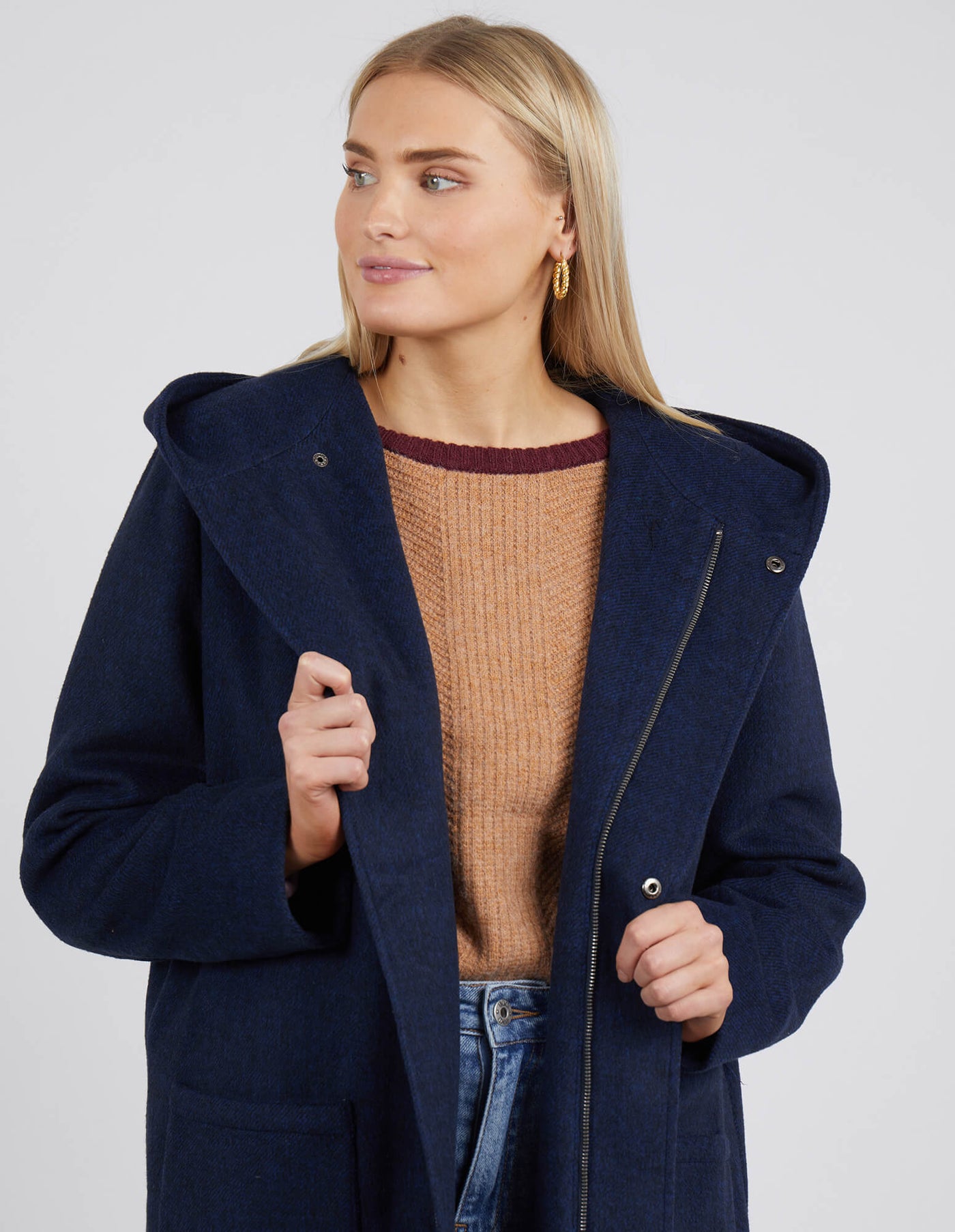 Jordan Coat - Dark Sapphire