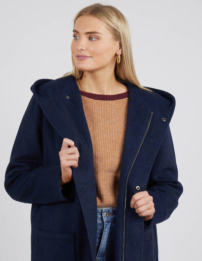 Jordan Coat - Dark Sapphire