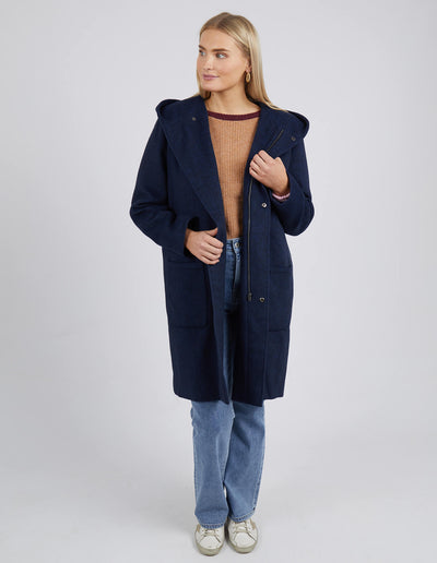 Jordan Coat - Dark Sapphire