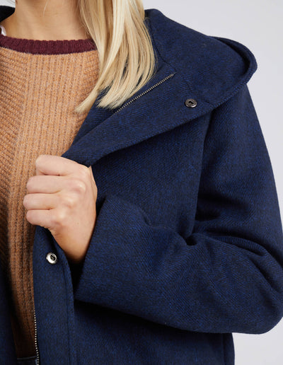 Jordan Coat - Dark Sapphire