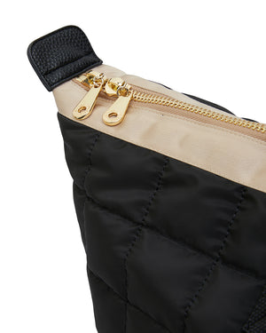 Spencer Carry All - Black with Oyster Trim