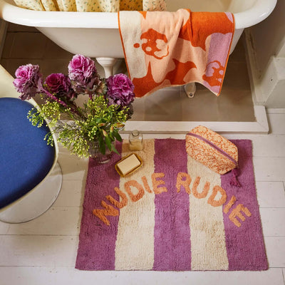 Didcot Nudie Bath Mat - Orchid