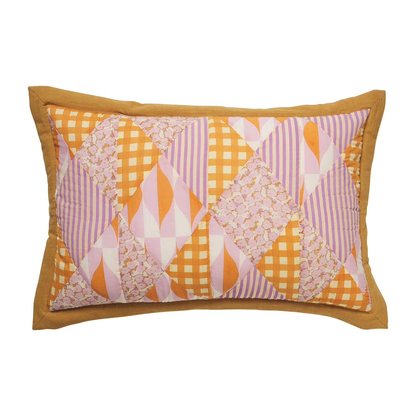 Totnes Path Cushion - Persimmon