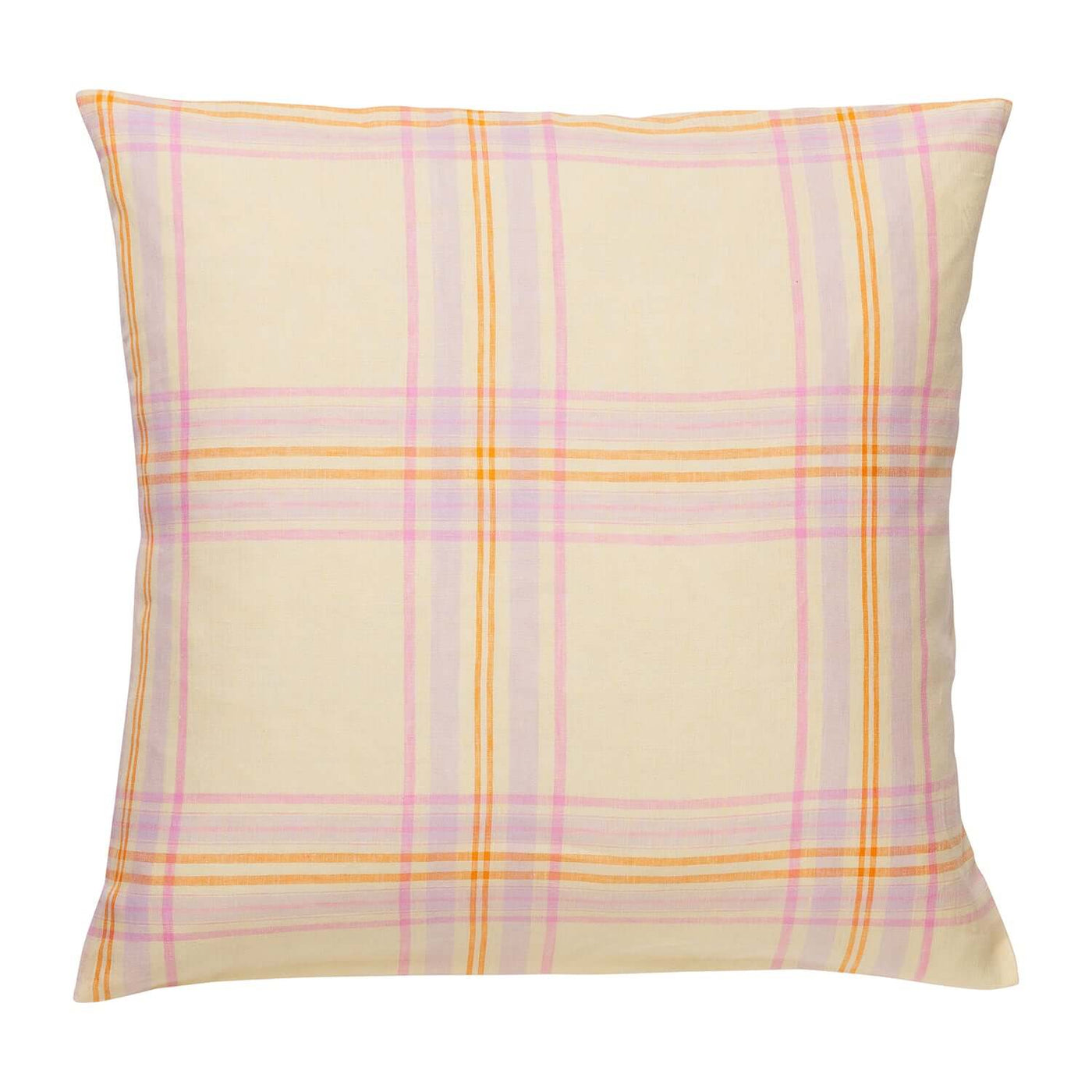 Patchway Linen Euro Pillowcase Set - Vanilla