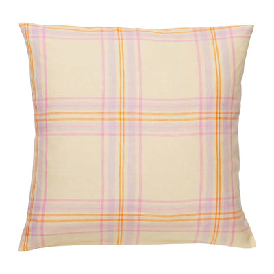 Patchway Linen Euro Pillowcase Set - Vanilla