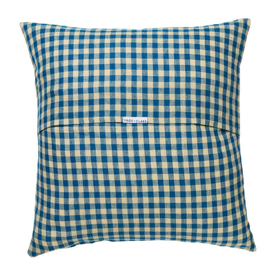 Kirby Linen Euro Pillowcase Set - Oasis