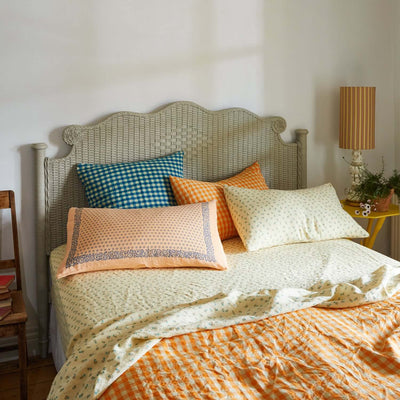 Kirby Linen Euro Pillowcase Set - Oasis