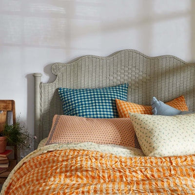 Kirby Linen Euro Pillowcase Set - Oasis