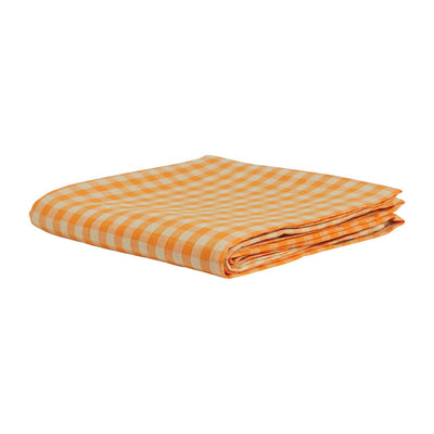 Kirby Linen Fitted Sheet - Persimmon