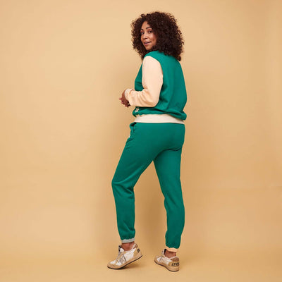 Bexley Cotton Trackpant - Teal