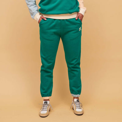 Bexley Cotton Trackpant - Teal