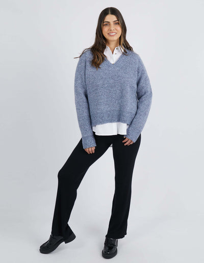 Mariana Knit - Blue Marle