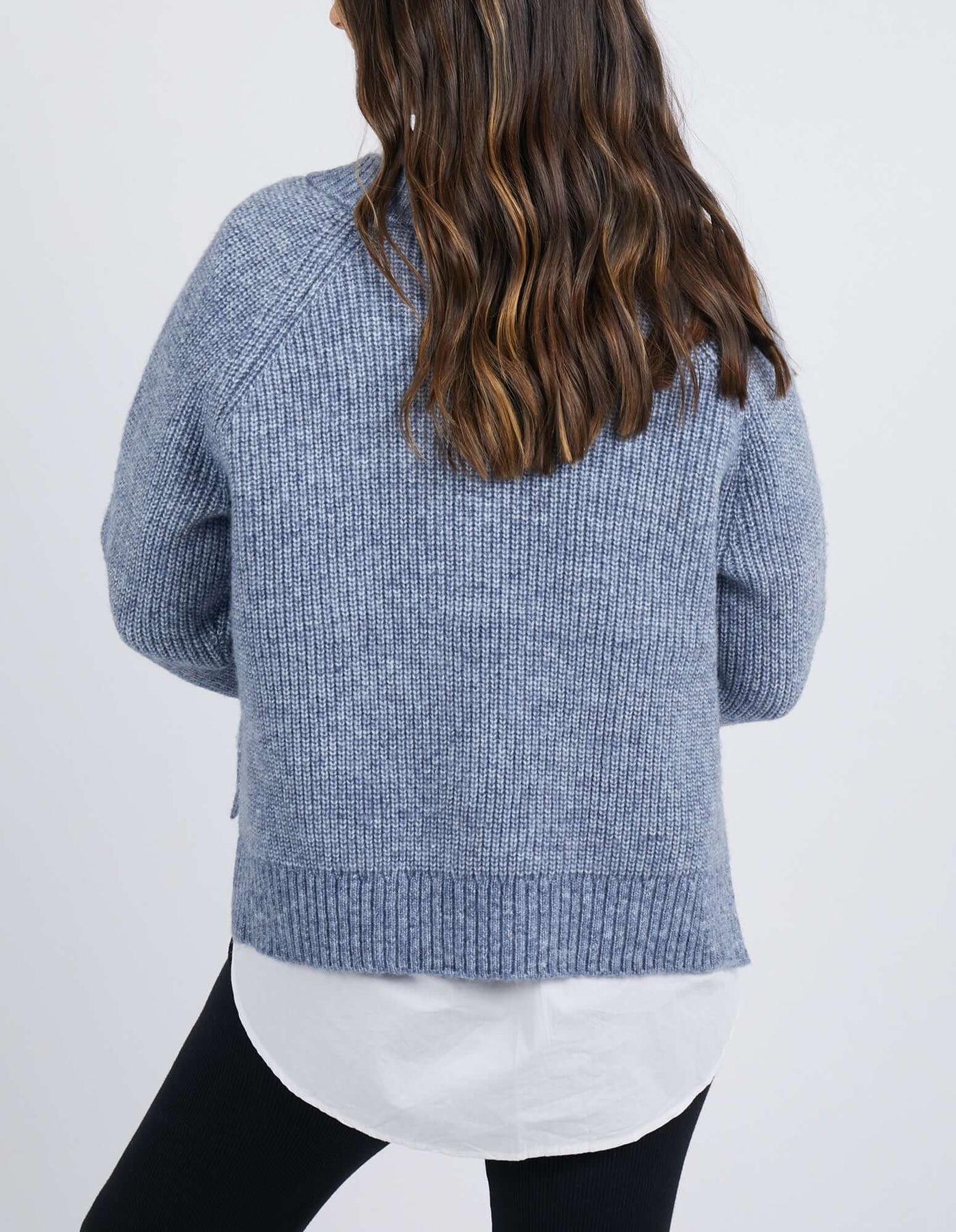 Mariana Knit - Blue Marle