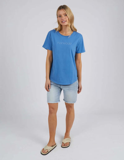 Foxwood Tee - Tranquil Blue