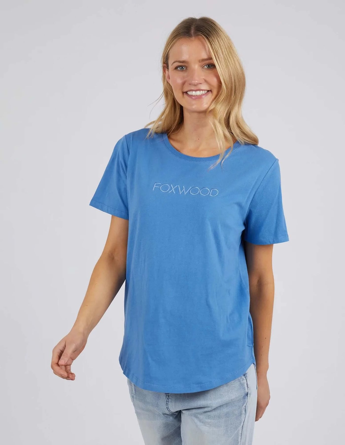 Foxwood Tee - Tranquil Blue