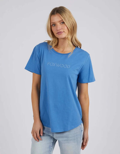 Foxwood Tee - Tranquil Blue