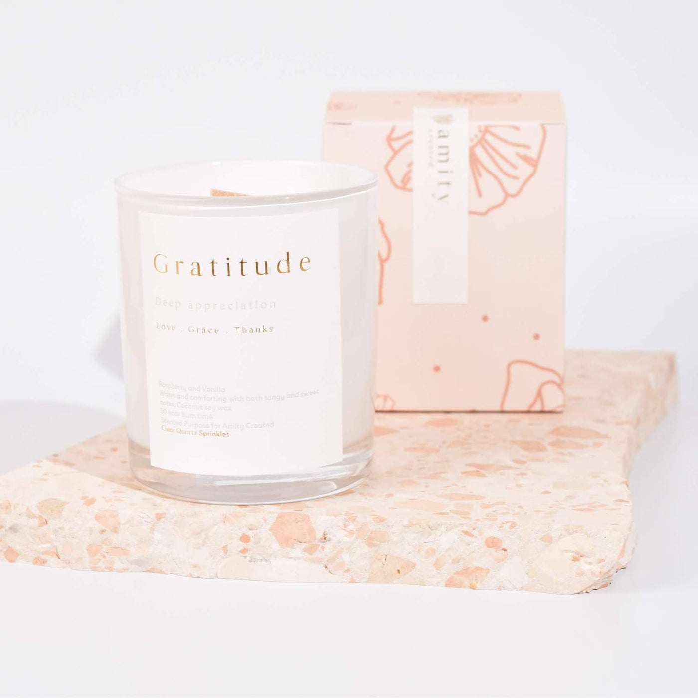 Amity Created Candle - Gratitude