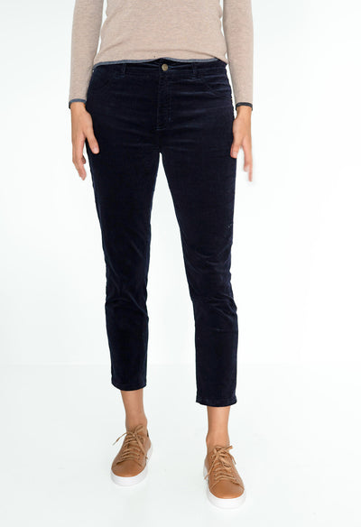 Queen Cord Jean - Indigo