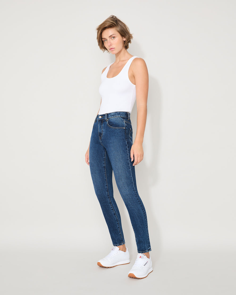 Essential Straight Leg - Dark Indigo