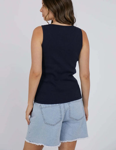 Leia Tank - Navy