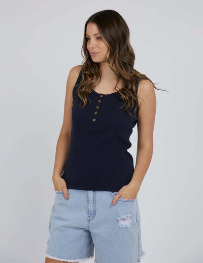 Leia Tank - Navy