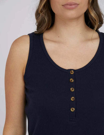 Leia Tank - Navy