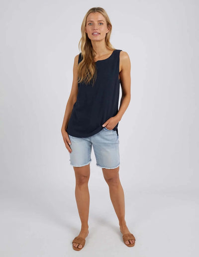Leni Tank - Navy