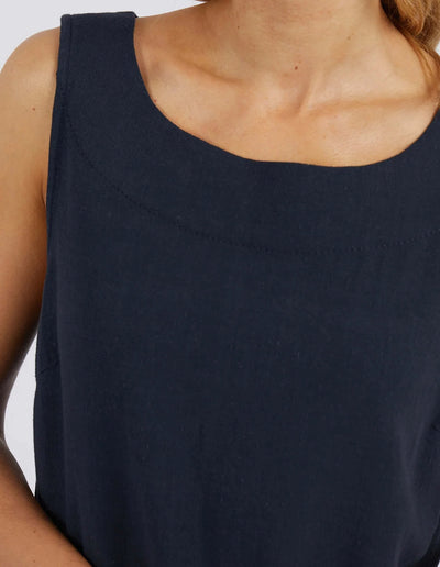 Leni Tank - Navy