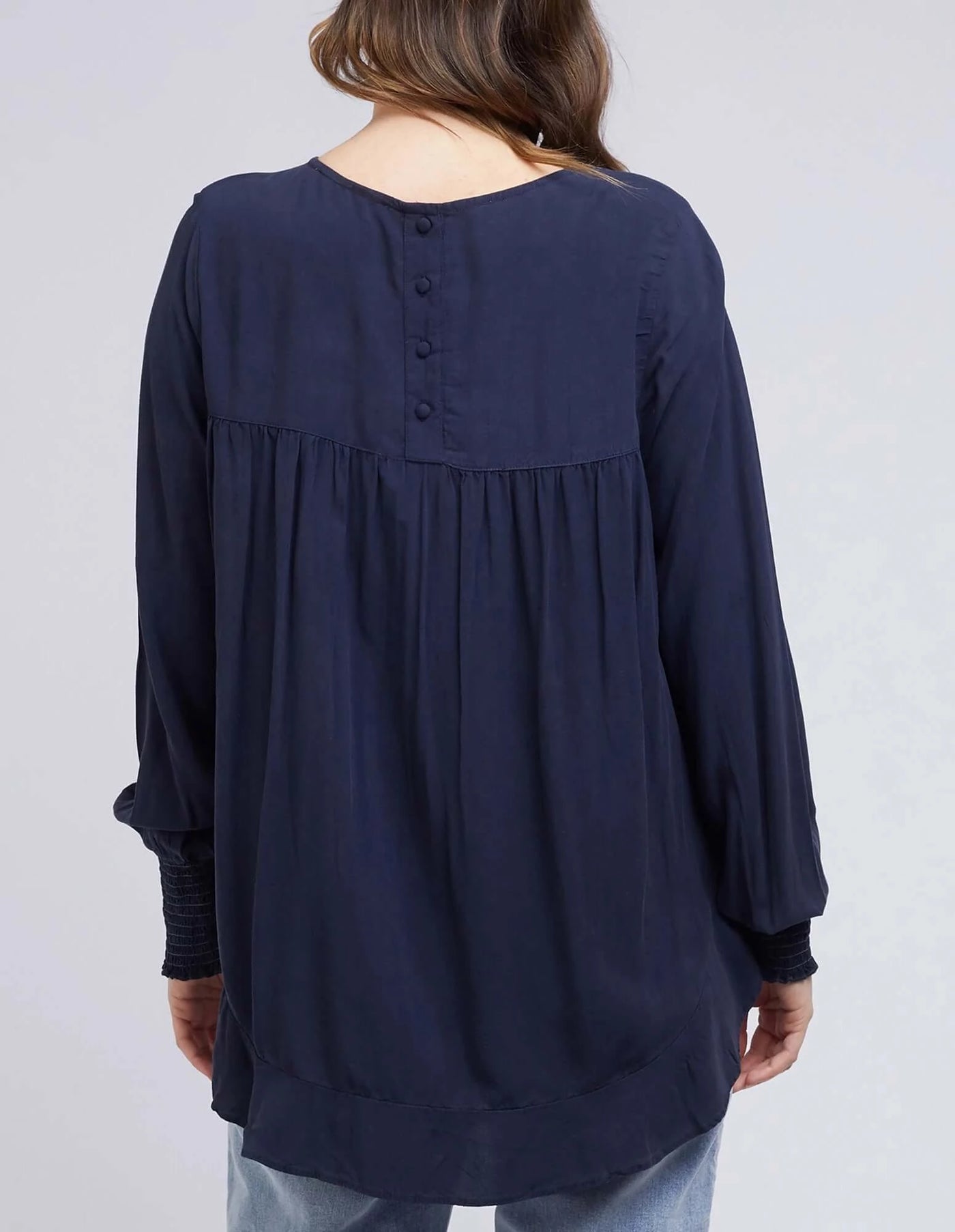 Marion Top -Navy