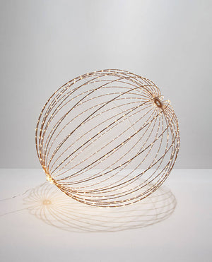 Capella Electric LED Sphere - Copper