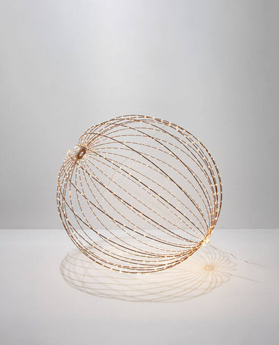 Capella Electric LED Sphere - Copper