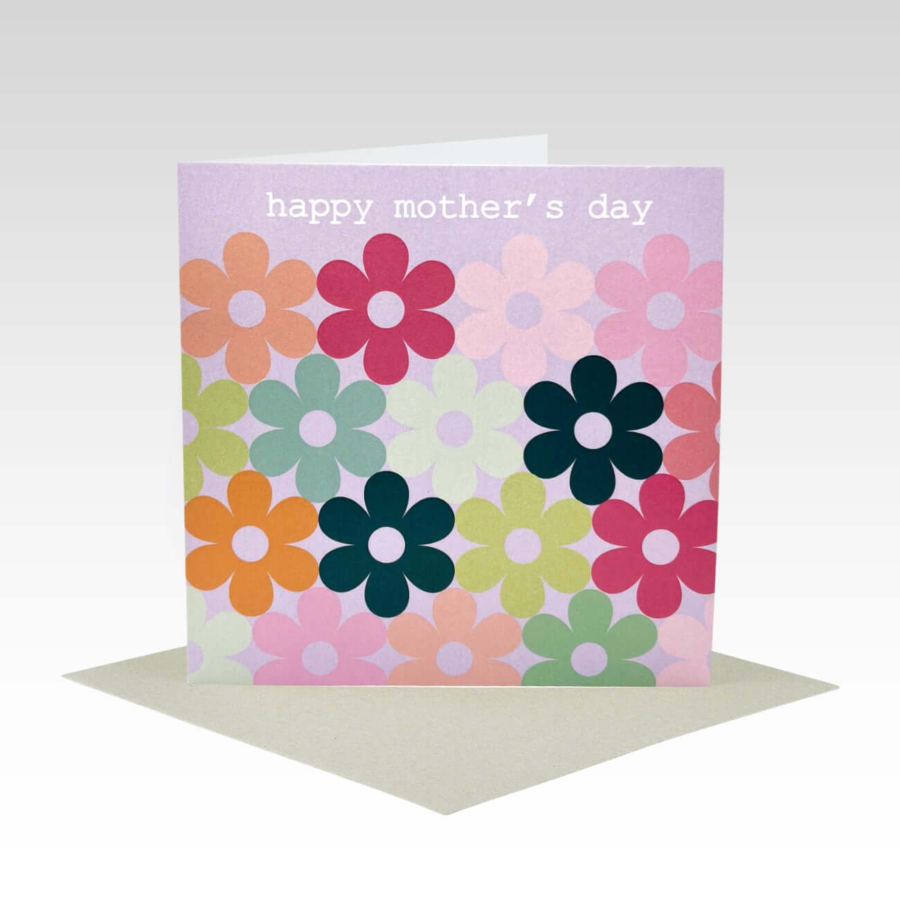 Happy Mother's Day Flowers Greeting Card