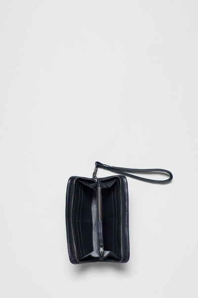 Orsa Leather Wallet - Black