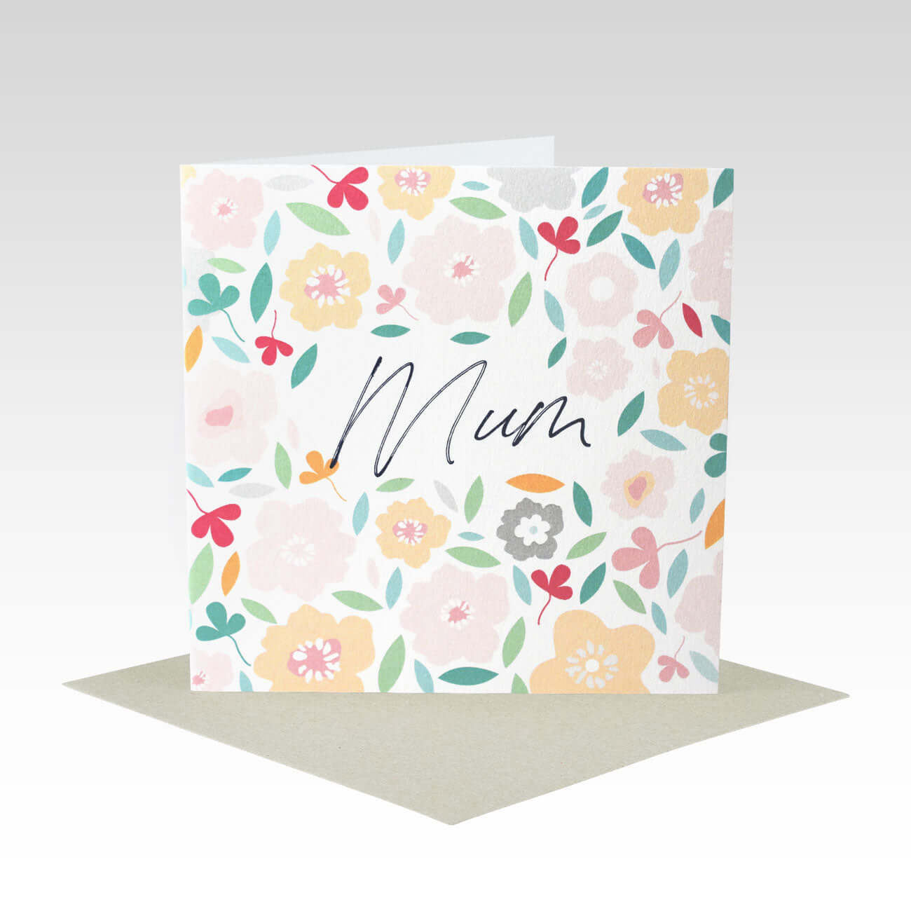 Mum Floral Greeting Card