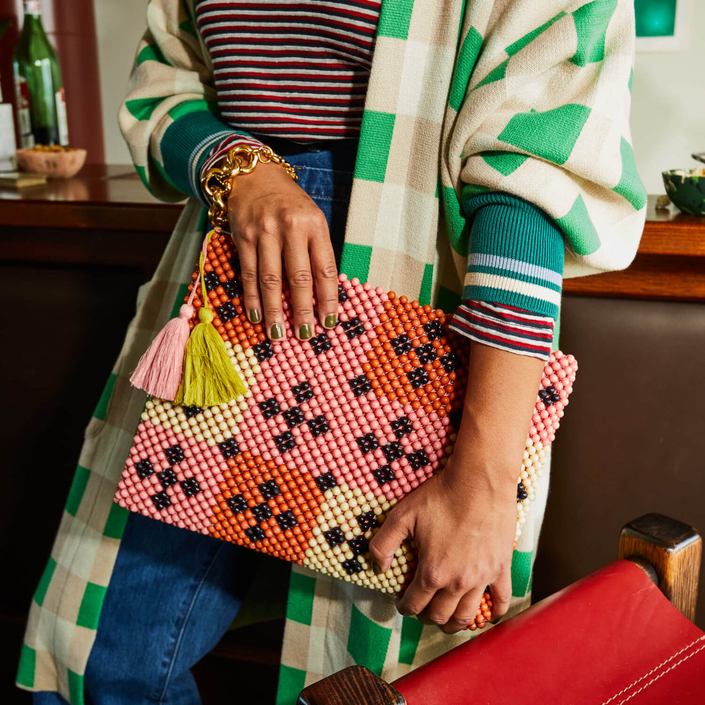 Amalia Jacquard Robe
